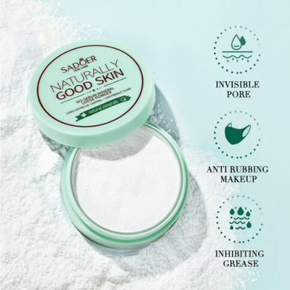 Polvo Mineral Facial Para Controlar El B