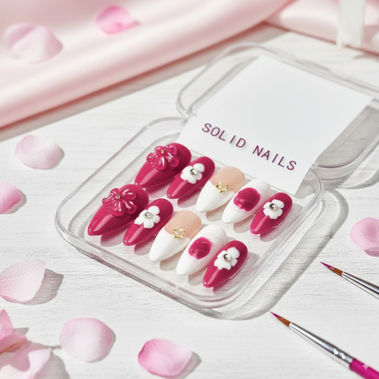Solid Nails – Reusable 3D Gel Press-On Nails