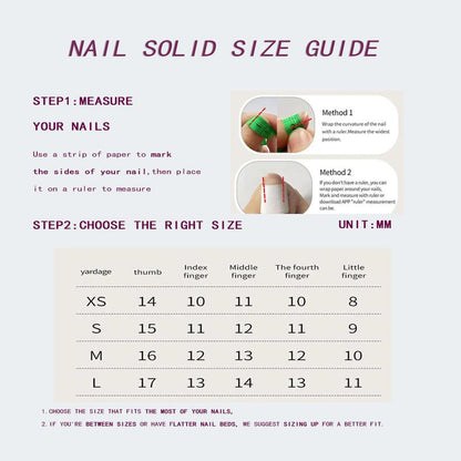 Solid Nails – Reusable 3D Gel Press-On Nails