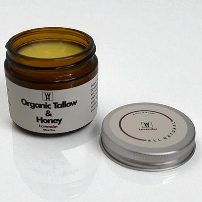 Beef Tallow Balm with Honey & Beeswax
