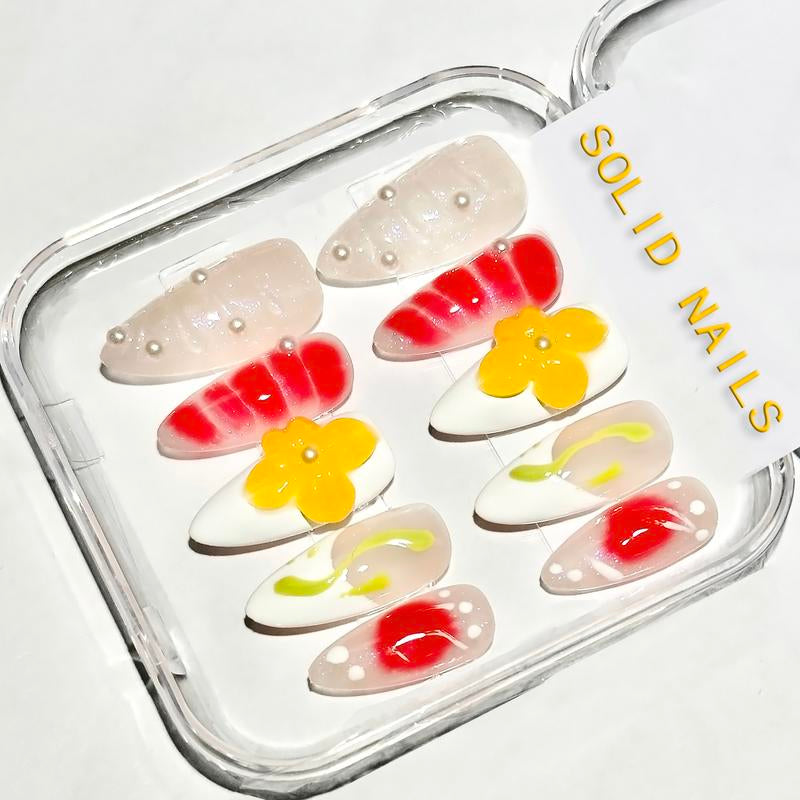 Solid Nails – Reusable 3D Gel Press-On Nails