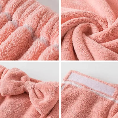 4PCS Microfiber Towel Set – Quick-Dry Bath, Hair & Face Towels