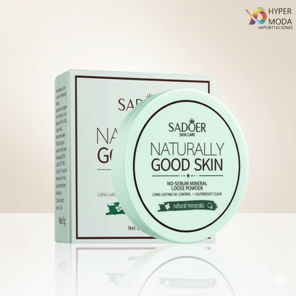 Polvo Mineral Facial Para Controlar El B