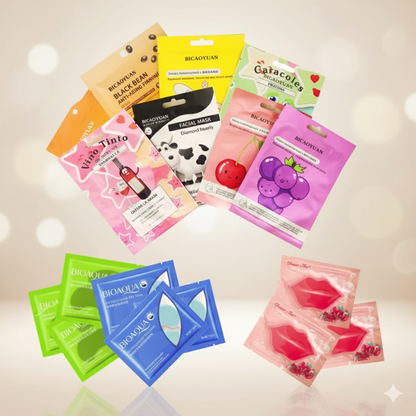 Super Kit Facial 50 Piezas Mascarillas