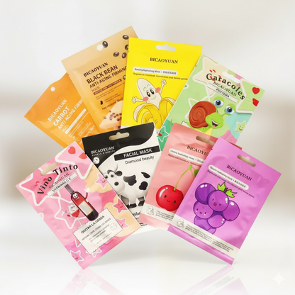 Super Kit Facial 50 Piezas Mascarillas