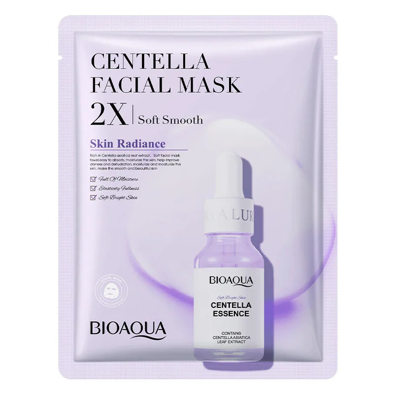 20Pcs BIOAQUA Centella Collagen Face Mask 