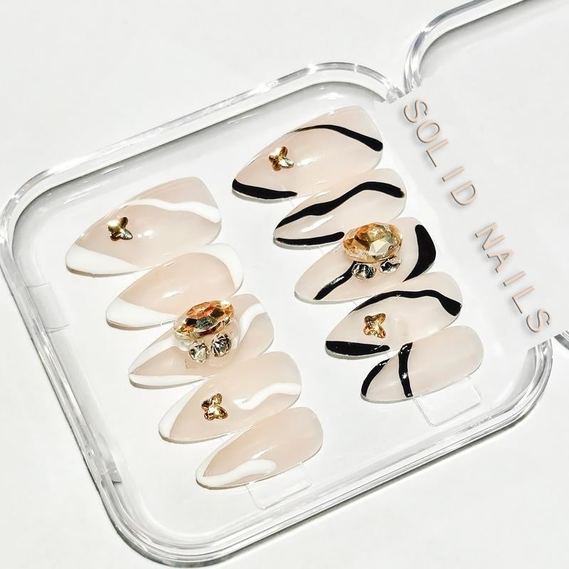 Solid Nails – Reusable 3D Gel Press-On Nails