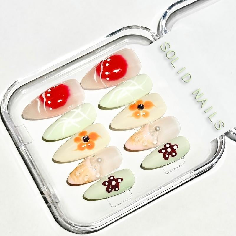 Solid Nails – Reusable 3D Gel Press-On Nails