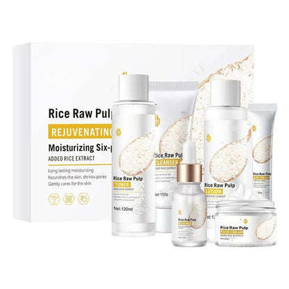 Bioaqua Glow – Kit Facial Coreano Rejuvenecedor de 6 Pasos